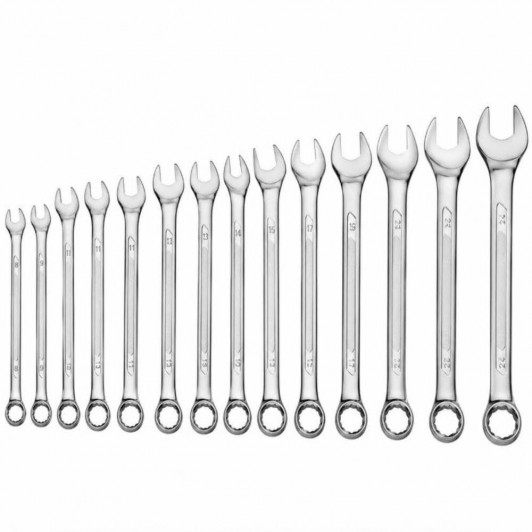Set Chei Combinate Profesionale Cr-V 8-24 mm, 14 Piese