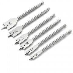 Set Burghie Plate pentru Lemn / Freze Lemn, 6 Piese, 10-25 mm