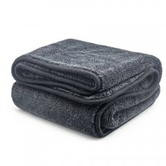 Prosop Uscare Auto Microfibra 800 GSM Premium, 90x70 cm, Gri