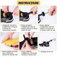 Set 2 Sanuri Reglabile pentru Pantofi – Lărgire și Alungire, Mărimi 30–36, Universale Set 2 Sanuri Reglabile pentru Pantofi – Lărgire și Alungire, Mărimi 30–36, Universale