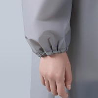 Set 2 Pelerine Impermeabile de Ploaie pentru Adulți, EVA, 150–180 cm, Rezistentă la Vânt, Gri