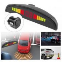 Senzori parcare pentru toate marcile auto, display digital cu LED-uri si patru senzori de parcare
