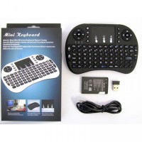 Mini tastatura wireless portabila, mouse touchpad integrat si acumulator